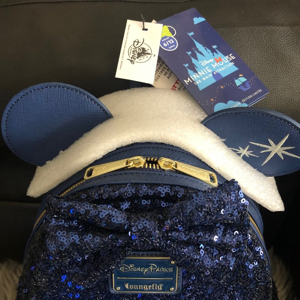 NWT Loungefly Disney Minnie Mouse The Main Attraction MMMA Peter Pan's Flight - Picture 3 of 9